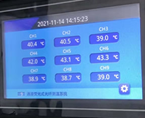 油浸式变压器荧光光纤绕组测温